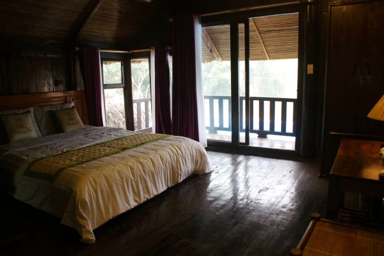 Bungalow Deluxe nhà sàn tại Mai Châu Sky Resort